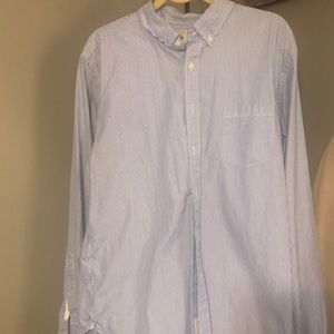 J. Crew Light Blue Casual Button Down Shirt